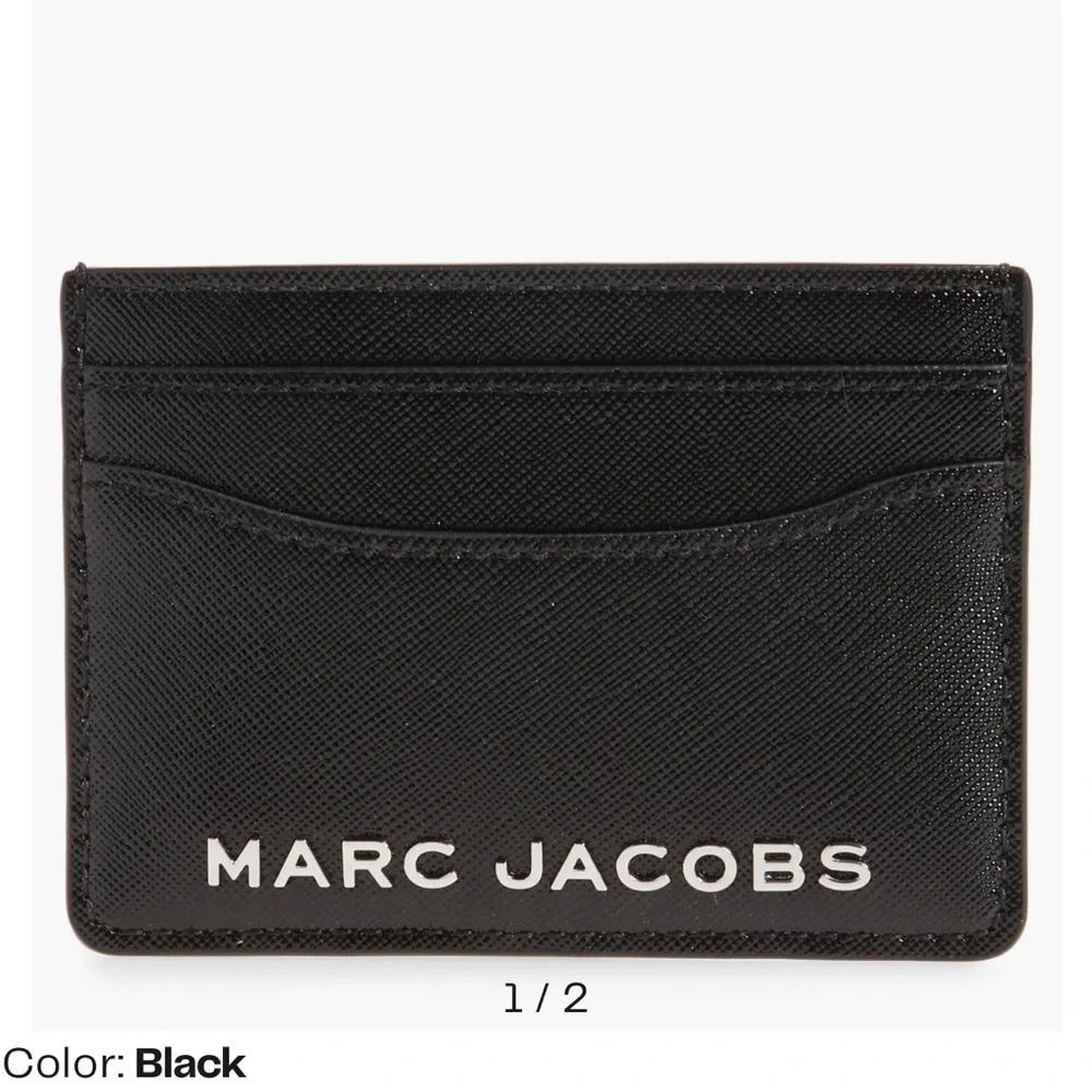 Marc Jacobs Black Key & Card Holder - Picture 1 of 3
